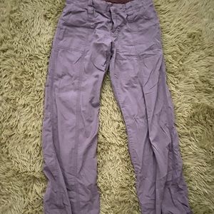 BROWN Y2K LOW RISE PANTS